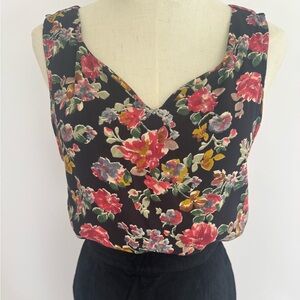 Floral Sleeveless Top